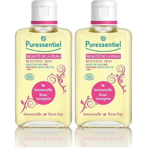 Puressentiel Organic Essential Skincare Oil - Nourishing, Soothing Blend Reduces Signs of Aging - Beneficial Essential Oils Made from Mother Earth - Eco-Friendly and Pure Ingredients - 3.38 oz