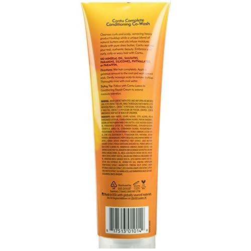 Cantu Shea Butter for Natural Hair Complete Conditioning Co-Wash, 10 Ounce
