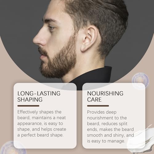 Cosmetics Para Barba, B?lsamo Estimulante de Barba, Ultra Potente Beard Stimulating Balm, Crema Para Barba, Moisturizes & Strengthens Beard, 200ML / 7OZ