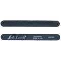 Soft Touch Nail File, 100/180 Grit Double Sided, Black Cushion, for Natural or Artificial Nails, 7 Inch | 25 Pieces