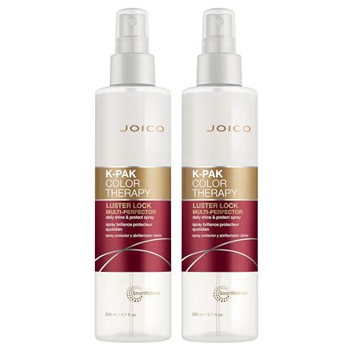 Joico K-PAK Color Therapy Luster Lock Multi-Perfector Daily Shine & Protect Spray | For Color-Treated Hair | Instantly Detangle | Control Frizz | Boost Shine | With African Maketti & Argan Oil
