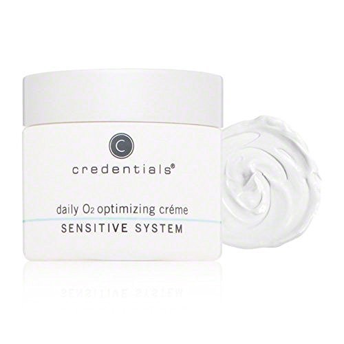 Credentials Daily O2 Optimizing Cr?me ? Silky, Luxurious Moisturizer with Revitalin BT¢â, Vitamins & Antioxidants, Boosts Cell Respiration, Firms & Hydrates Sensitive Skin, Delicately Scented