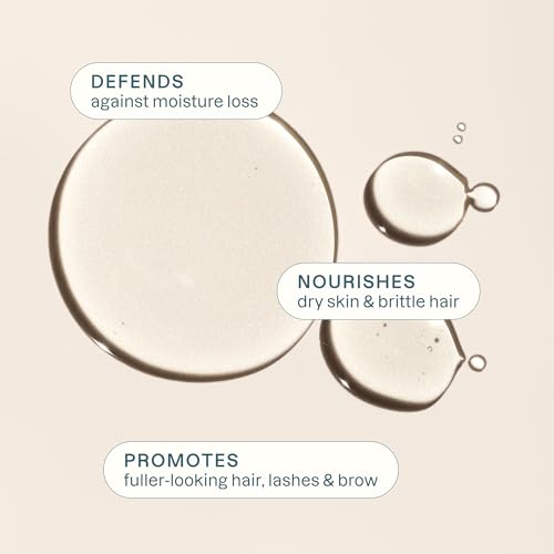 Cliganic Organic Castor Oil, 100% Pure (16oz with Eyelash Kit) - For Eyelashes, Eyebrows, Hair & Skin | Bulk, Natural Cold Pressed Unrefined Hexane-Free | DIY Carrier Oil
