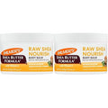 Palmer's Shea Butter Formula Raw African Shea Butter Balm,Nourishing Body Moisturizer for Rough,Dry Skin,7.25 Ounces,(Pack of 2)
