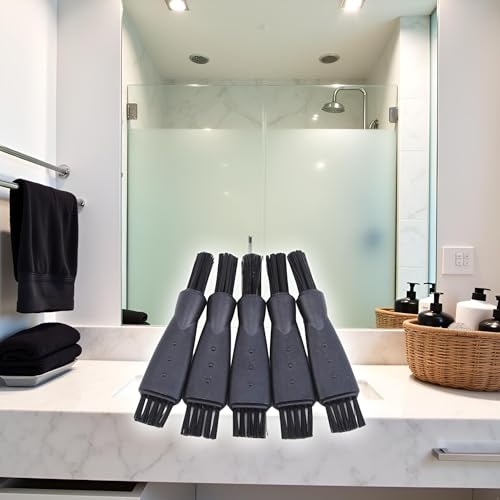 Generic 5pcs Black Plastic Electric Shaver Cleaning Brush Replacement Brushes