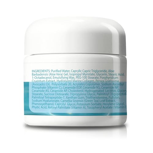 Blue Antioxidant Cream For Skin - Our Best AntiAging Anti Wrinkle Cream - Day & Night Cream For Women Anti Aging - Blue Antioxidant For Method For Skin - Deep Wrinkle Face Cream For Women Anti Aging