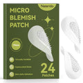 Microdart Hydrocolloid Acne Patch 24 Counts,Pimple Patch Hyaluronate Acid & Salicylic Acid Pimples Overnight for Deep, Early and Hidden Blemishes