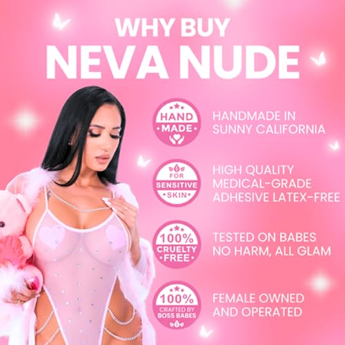 Neva Nude Mayan Blossom Neon UV Flower BodiStix Body Sticker