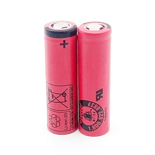 2pcs 3.6V 740mAh Replacement Battery Compatible with Oral-B iO Series, iO4-iO10, Type 3766, 3768, 3769£¬3753, Type 3758 Electric Toothbrushes