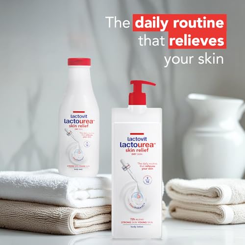 Lactovit| Lactourea Body Wash | Hydrating Shower Gel for Dry Skin | With Urea ProLactiC10 Complex, Lactic Acid & Pure Urea | Soft & Youthful Skin | Dermatologist Recommended |6 x 600 ml