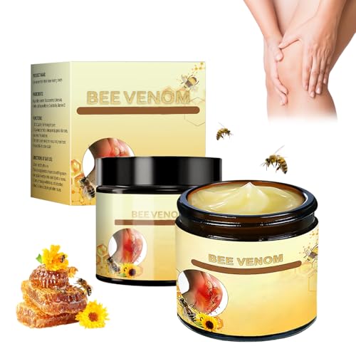 2Pcs Bee Venom Cream, BeeVenomAdvanced Joint Cream, Bee Venom Relief Cream, New BeeVenom Gel, Bee VenomCream for All Parts of the Body