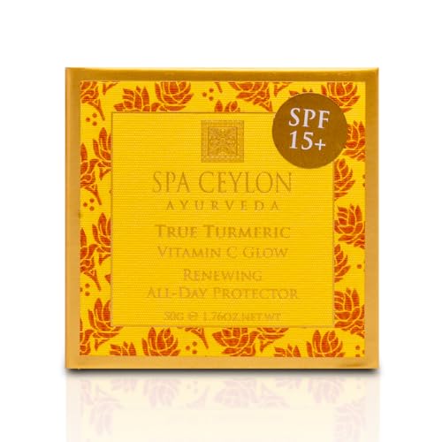 SPA CEYLON True Turmeric Vitamin C Glow Renewing All-Day Protector | Face Care | Suitable for Dull and Blemished Skin