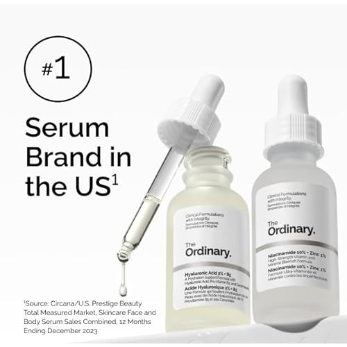 The Ordinary Multi-Peptide + Copper Peptides 1%, Anti-Aging Serum for Fine Lines and Skin Elasticity