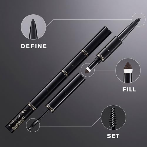 Est?e Lauder BrowPerfect 3D All-In-One Styler with Eyebrow Gel, Pencil & Powder plus Spooled Brush