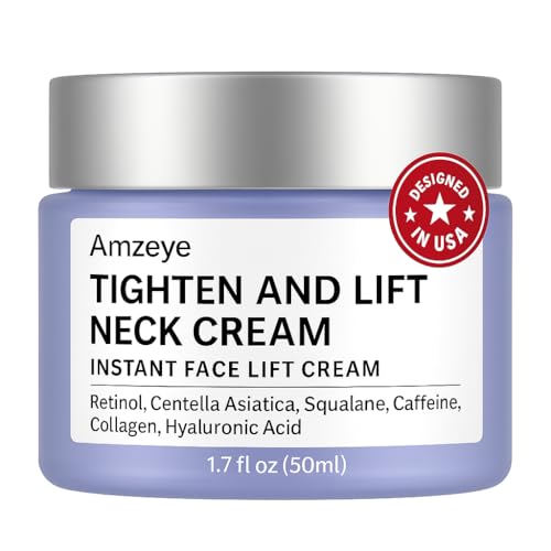 Tighten and Lift Neck Cream, Instant Face Lift Cream, 1.7 fl oz, Firming Fine lines, Loose & Sagging On Face, Decollete & Other Skin Areas
