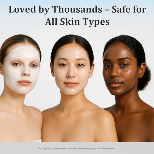 Rosemine Deep Collagen Anti-Wrinkle Lifting Overnight Mask Facial sheet masks with low molecular weight collagen for lifting, firming, and moisturizing 5 Packs