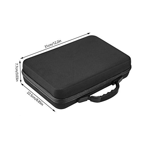 Yosoo 60-Bottle Essential Oil Carrying Case for 5ml,10ml,15ml with Handle Scented Oils Holder Traveling Carrying Case Storage Bag(Black)