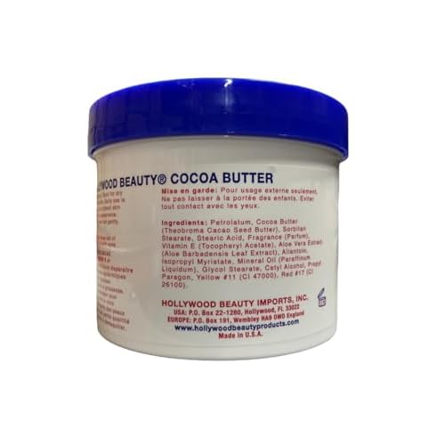 Hollywood Beauty Skin Creme Cocoa Butter, 25 oz (Pack of 3)