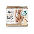 Nad's Professional Microwaveable Hard Stripless Wax - Plastic-Free, Vegan, 300g with Wooden Spatula