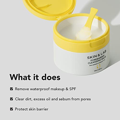 SKIN&LAB Vitamin C Brightening Serum and Porebarrier Cleansing Balm Bundle