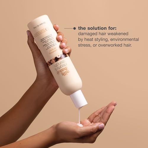 milk_shake Integrity & Strength Nourishing Shampoo | Creamy Formula with Organic Murumuru Butter & Amaranth Seed Extract for Brittle, Damaged Hair