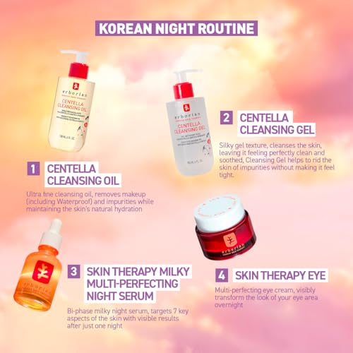 Erborian Skin Therapy Eye Cream, Multi-Perfecting Anti-Aging, Illuminates, De-Puffs, Firms, Hydrates With Caffiene, Lightweight, Korean Skincare, 15mL