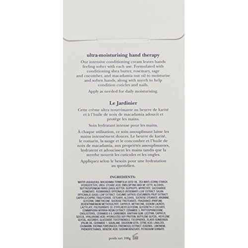 Crabtree & Evelyn Gardeners Ultra-Moisturising Hand Cream Therapy, 3.5 oz