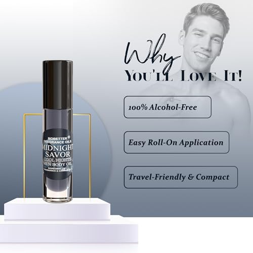 MOBETTER FRAGRANCE OILS Midnight Savor Cool Nights Men Body Oil