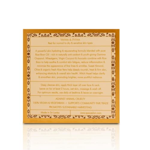 SPA CEYLON White Rice Overnight Hydrating Treatment | Face Lotion | Best for normal to dry & sensitive skin types