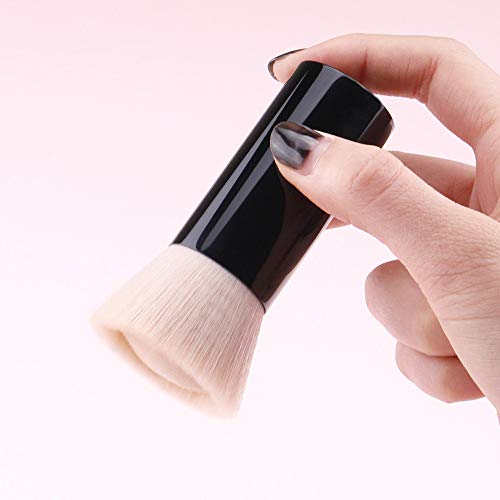 Anne's Giverny Cosmetics Foundation Brush Blending Brush, Holds Loose Powder, Bare Professioal Makeup Brush