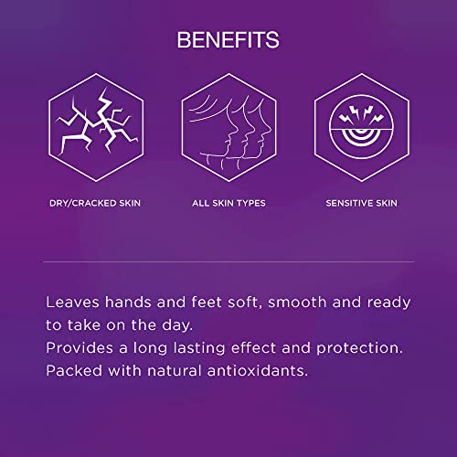 Hey Honey Skincare Hands & Feet Haydration Treatment Gift Set | Spa Grade Home Treatment For Extremely Dry Skin | Instant Relief For Cracked Elbows, Feet and Heels | 7.5 Oz