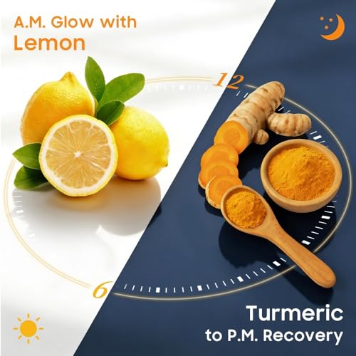 Lemon & Turmeric Glow Soap Bar for Dark Spots Remover, Powered by Kojic Acid & Vitamin C for Brightening & Fading Acne Scars - 3x Moisturizing with Shea Butter - SLS Free