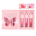 3 Pcs Color Changing Lip oil from Clear to Pink, Magic Temperature Color Change Lipstick and Tinted, Moisturizing Non-Sticky Glossy Shine Lip Gloss