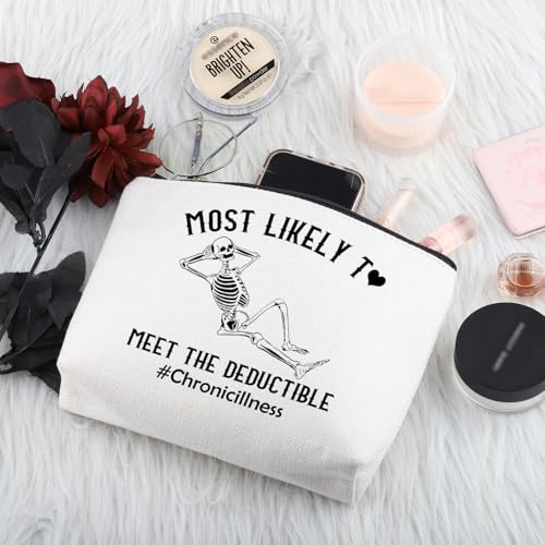 WZMPA Princess Archer Cosmetic Bag Archer Fans Gift You Are Braver Stronger Beautiful Than You Know Archer Makeup Zipper Pouch Bag Princess Archer Merch (Always Mei Li Da)