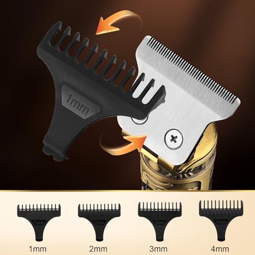 Karrte Men¡¯s Grooming Kit Professional Hair Clippers and Shaver for Men,Electric Razor and Nose Trimmer Set,Beard Trimmer with 2 Foil Head,Gifts for Men