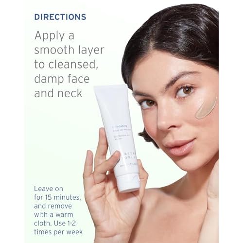 Kerstin Florian Rehydrating Algae Gel Masque | Hydrating Face Mask for Dry Skin | Clarifies & Nourishes with Plant Extracts | 2.7 fl oz