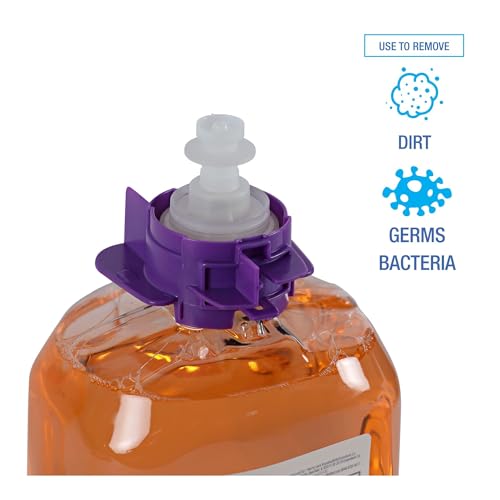 Boardwalk 6162-04-GCE00VL 1250 ml. Foam Antibacterial Handwash Refill - Fruity (4/Carton)