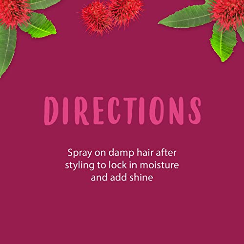 Cantu Jamaican Black Castrol Oil Finishing Spray with Coconut Oil 4 oz