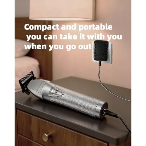 2.3V Replacement for Braun Hair Clipper Series Charger, Compatible with Braun MGK3020/BT3020/5511/5513, Beard Trimmer/Hair Clipper