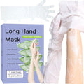 Pumei Hydrating Hand Mask - 3 Pairs Long-Length Hand Masks Moisturizing Gloves with Avocado Oil and Shea Butter for Dry Rough Skin Hand Moisturizer Gloves for Women & Men
