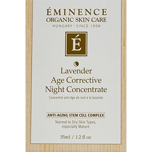 Lavender Age Corrective Night Concentrate by Eminence for Unisex - 1.2 oz Serum