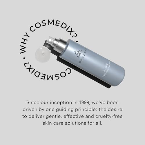 COSMEDIX Mystic Face Moisturizer ? Oil-Free Hydrating Mist for Oily, Sensitive & Blemish-Prone Skin ? Lightweight Plant-Based Formula for Radiant, Refreshed Glow ? 150 ml / 5 fl oz