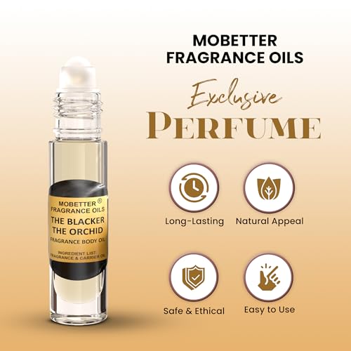 MOBETTER FRAGRANCE OILS The Blacker The Orchid Perfume Body Oil for Unisex