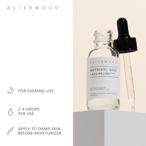 Asterwood Matrixyl 3000 & Argireline Serum 1 oz + Argireline Peptide Serum 1 oz