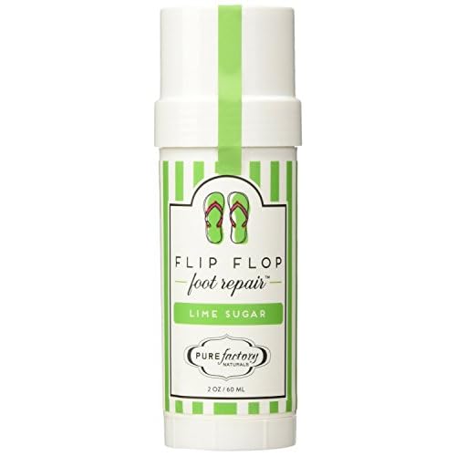 PureFactory Naturals Flip Flop Foot Repair Stick Set of 3 Lime Sugar, Mango Coconut and Orange Honey by Pure Factory