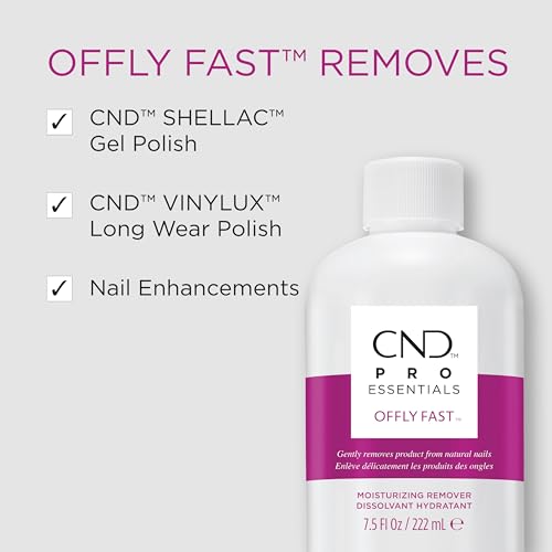 CND Shellac OFFLY FAST Moisturizing Nail Remover (Packaging May Vary)