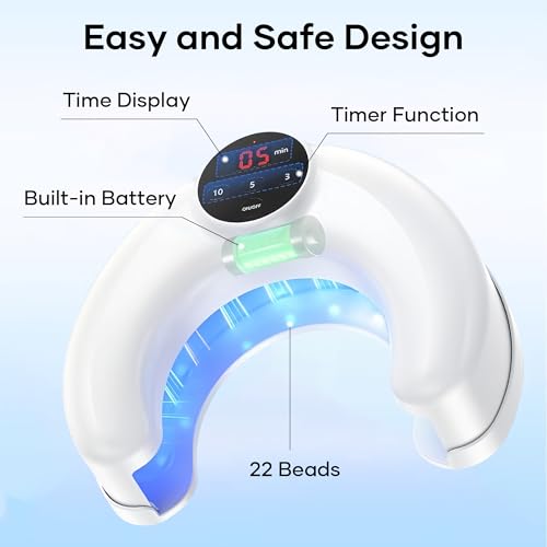 Home Toenail Repair Treatment for Multiple Toenails & Fingernails, Three Modes 3/5/10 Minutes, Rechargeable