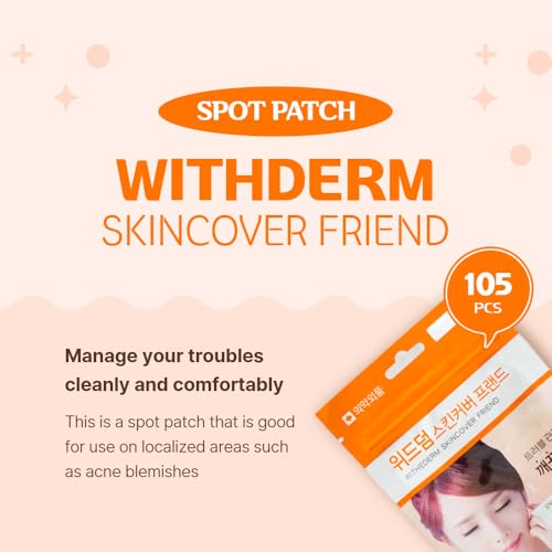Fermented Korean Acne Patch for Face ? Hydrocolloid Spot Patch for Pimples, Blemish Treatment, Vegan Invisible Pimple Patch, Zit Cover for Day & Night, Skincare for Oily and Sensitive Skin - 105 Pcs