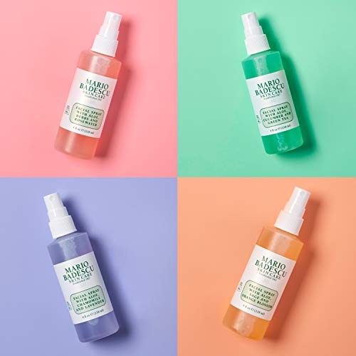 Mario Badescu Mini Mist Facial Spray Collection with Rose Water,Cucumber,Lavender and Orange Blossom,Multi-Purpose Cooling and Hydrating Face Mist for All Skin Types,2 Fl Oz,(Pack of 8)