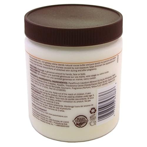 Queen Helene Jar Cream Cocoa Butter 15 Ounce (443ml) (6 Pack)